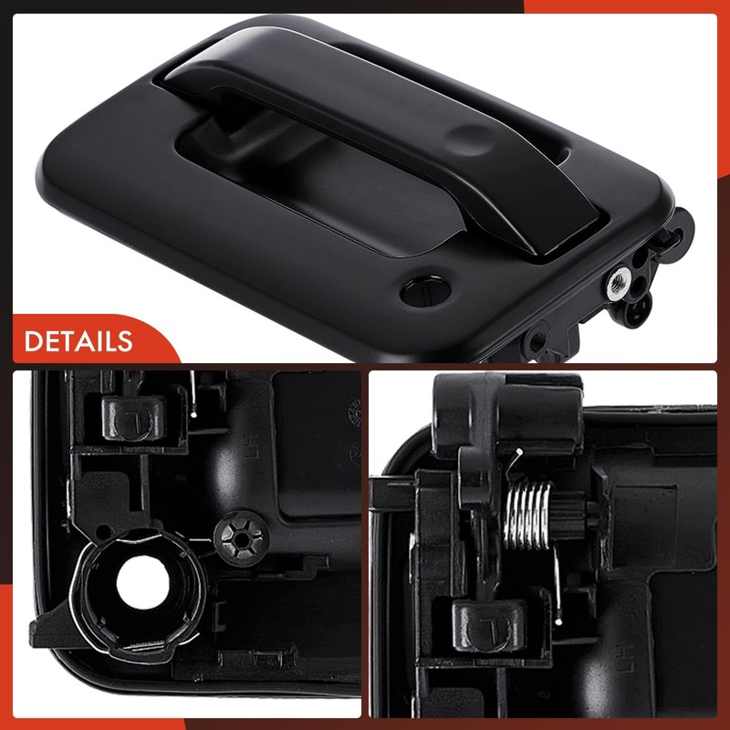 A-Premium Front Left Driver Side Exterior Door Handle with Keyhole