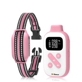 No Shock Dog Training Collar, Beep and Vibrating Dog Collar with Remote 2800Ft, Vibration Collar for Small Medium Large Dogs - No Prongs