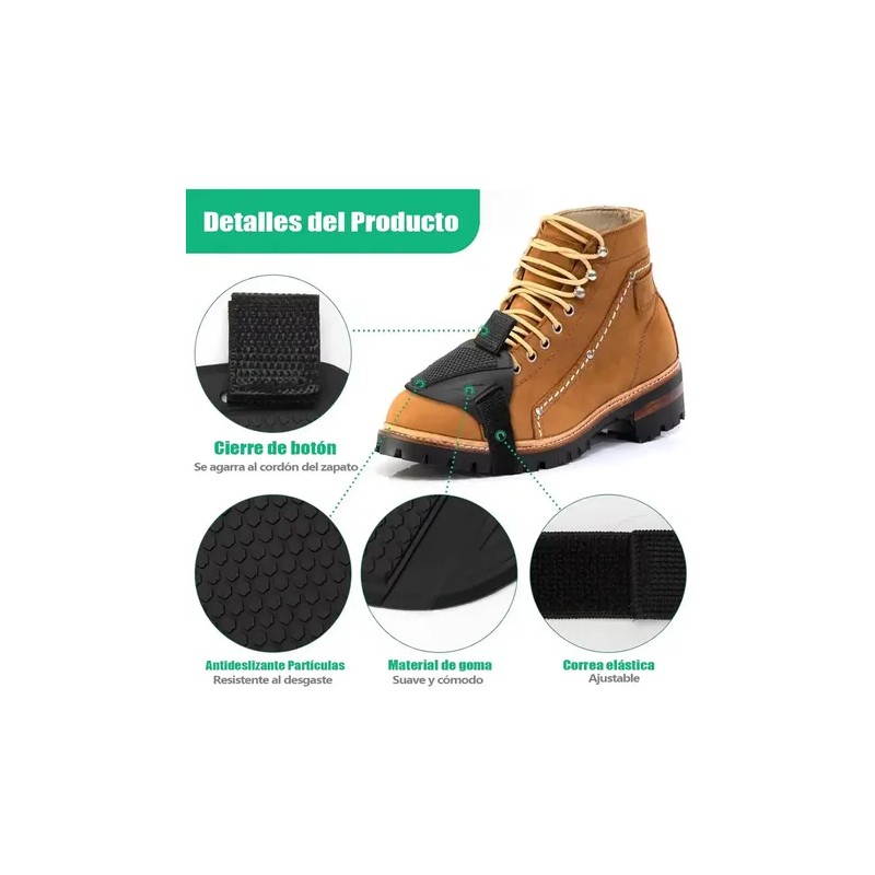 Protector De Calzado Moto Cubre Tenis Funda Zapato Universal