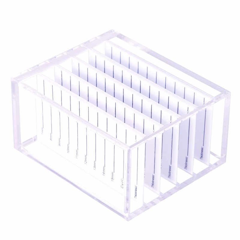 Parieo 1 Pack Acrylic Eyelash Pallet 5 Layers Eyelash Extension