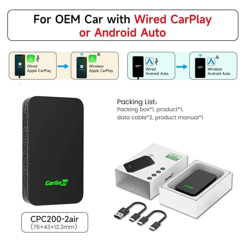 Carlinkit 2AIR Wireless Adapter