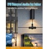 YACSEJAO 3 Pin Outdoor Junction Box 2/3/4 Way IP68 Waterproof