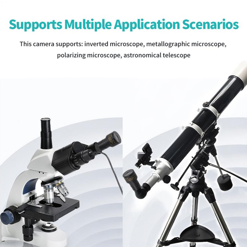 Digital USB Microscope Imager 4K 8MP Image Resolution Telescope Digital