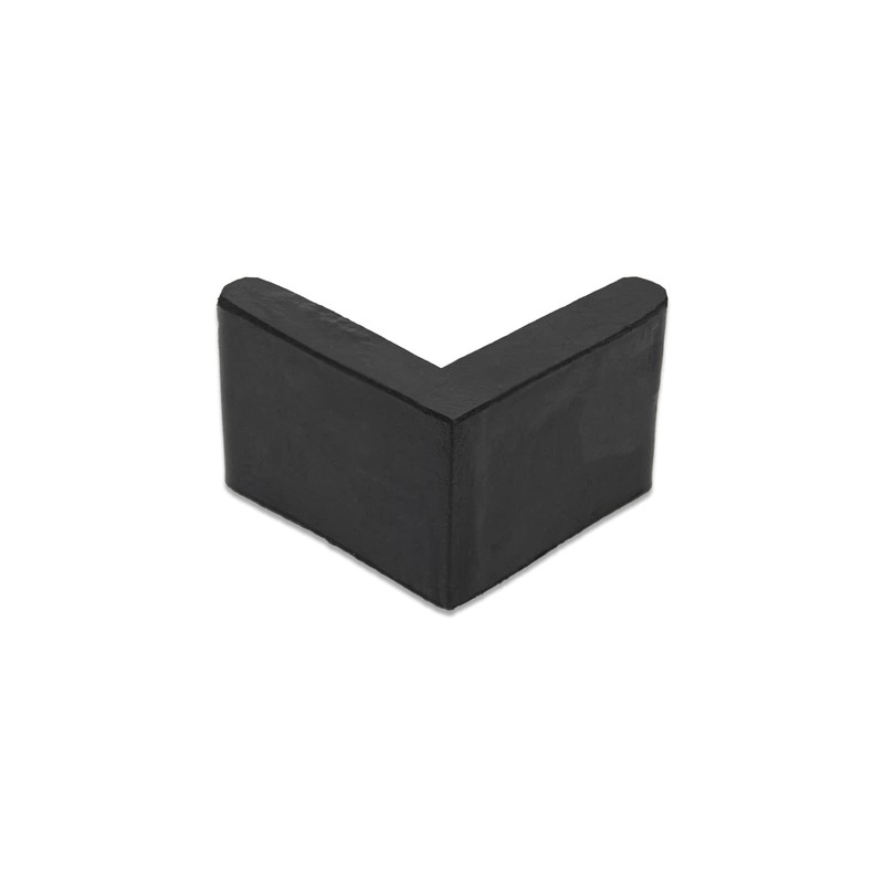 Flyshop Metal Porch Gliders L Shaped Durable Thick Rubber Angle
