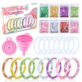 Girl Toys for 5-10 Year Old Girls Gift Ideas Craft Kits for Girl 6-12 Birthday Present DIY Bracelet Making Kits Valentines Day Gifts for Kids