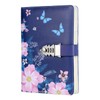 NectaRoy PU Leather Combination Lock Diary Writing Organiser, Constellation Password