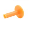 Namvo 10 Pcs Yellow Rubber Golf Tees for Road Mats