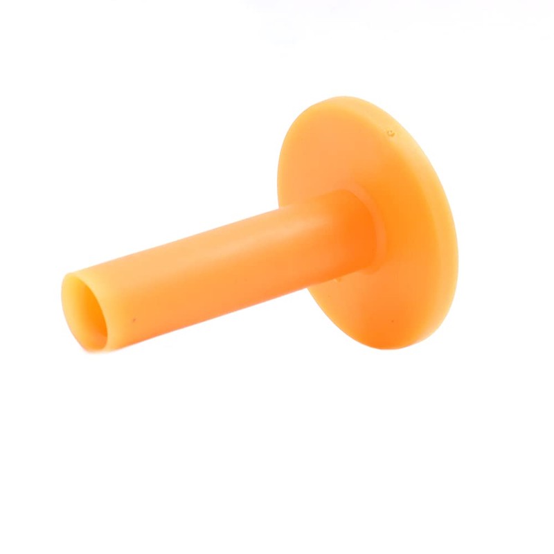 Namvo 10 Pcs Yellow Rubber Golf Tees for Road Mats
