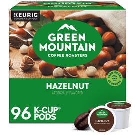 Green Mountain Coffee Roasters Hazelnut Coffee, Keurig Single-Serve K-Cup pods, Light Roast, 96 Count