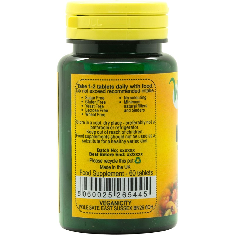 Veganicity Artichoke - Pack of 60 Vegan Tablets