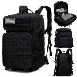 Unbranded Military Tactical Backpack 45L Molle Assault Pack Bag Hiking Treeking Rucksack
