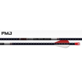 Easton 617842TF FMJ NFused Arrows W/ HIT Ins 2"Blazer Vns 1/2 Dz Pk 400