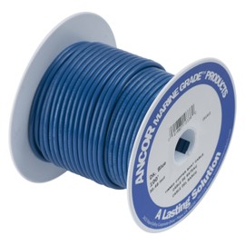 Ancor 108110 Marine Grade Electrical Primary Tinned Copper Boat Wiring (10-Gauge, Dark Blue, 100-Feet)