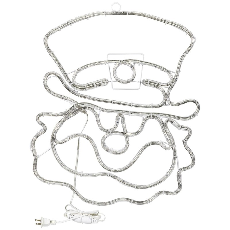 Brilliant Brand Lighting - LED Rope Light Leprechaun Face Decoration