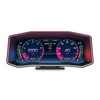 KRGNPLE Car HUD P4, Japanese Interface, OBD2, GPS, Speedometer, Slope