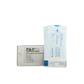 Sterilization Pouches 2.25”x4” Self-Sealing Autoclave Bags with Indicators for Professional Surgical Instrument Cleaning Box of 200