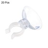 sourcing map Pack of 20 Aquarium Replacement Suction Cup Clips