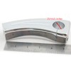 Topteng Motorcycle Bar Riser, 4.5 Inch Billet Chrome 1 Inch