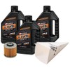 TUSK Oil Change Kit with V-Twin Mineral Oil 20w-50 for