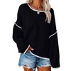 SALENT Women's Soft Oversized Sweaters Long Sleeve Crew Neck Chunky