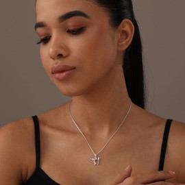 LeCalla 925 Sterling Silver Chai Necklace for Women | Classic Chai Sign of Life Pendant Necklace | Chai Jewish Pendant with Chain 18 Inches