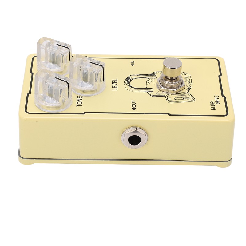Guitar Effect Pedal Blues Drive Distortion Adjustable Single Instrument Accessory