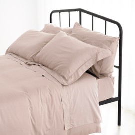 Catherine Lansfield Fantasy Modern Taupe Bed Linen 135 x 200 + 80 x 80 cm