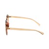 ENUFF Sienna Brown Round Sunglasses For Women