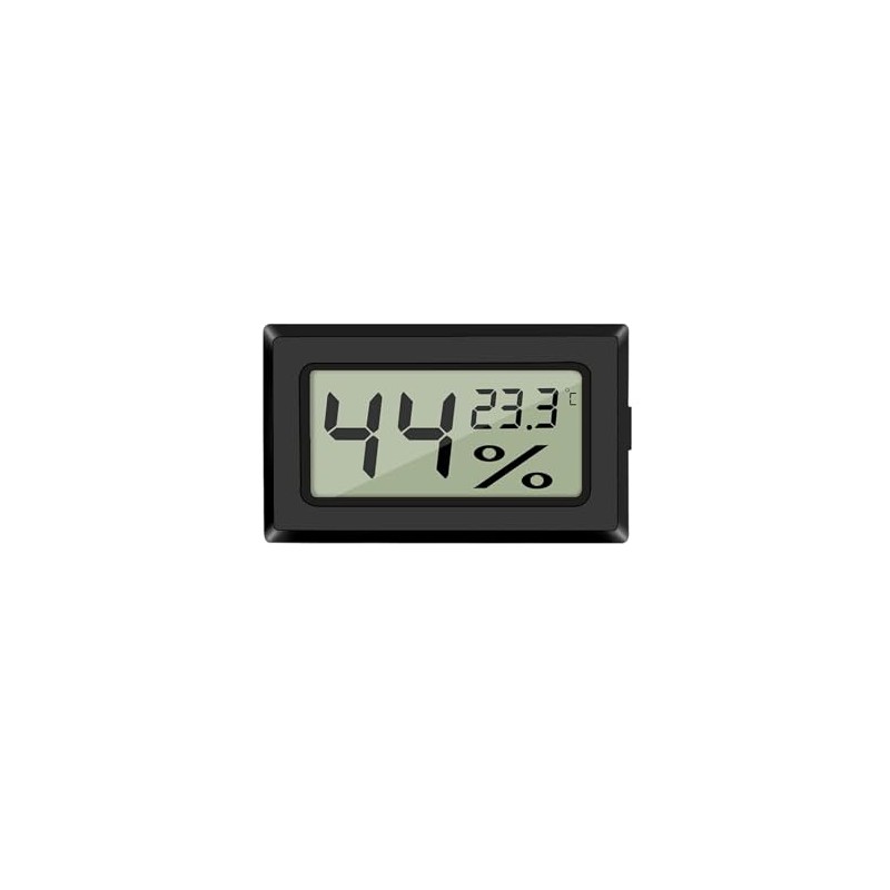 LCD Digital Hygrometer Thermometer, Mini Digital Temperature Meter Humidity Gauge