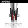 Kouei Kasei KFBS21-1400 Resin Pipe Clamp, 1.3 inches (32 mm),