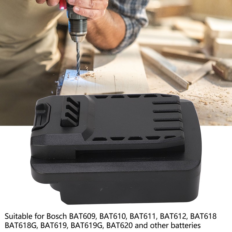 Battery Adapter Wide Compatibility Power Tool Battery Converter for Bosch