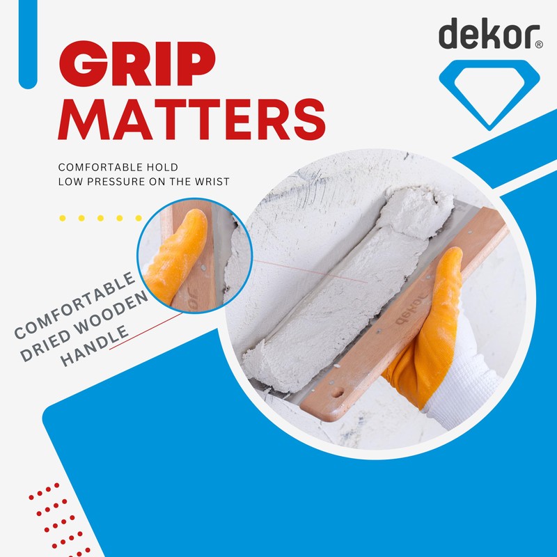 DEKOR Taping Knife - Size 12" - German Stainless Steel