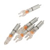 5PCS LED Lighted Nocks Plastic Shell Easy Installation for 6.2mm