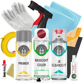 ERA Paints 3P1 - Impulse Red Pearl for TOYOTA Exact Match Automotive Touch Up Paint Spray - 2K Pro Kit