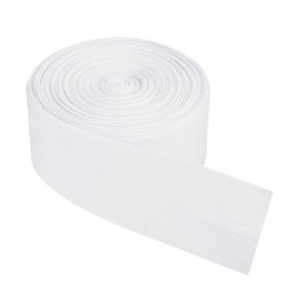 PATIKIL Cotton Twill Tape 2 Inch 10 Yards Cotton Ribbon Bias Binding Tape Herringbone Webbing Trim for Sewing Gift Wrapping Craft DIY White