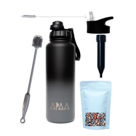 APAA Purify - La Única Botella que Purifica, Filtra y Alcaliniza el Agua. 1.2Litros. Mantiene temperatura por 24 horas