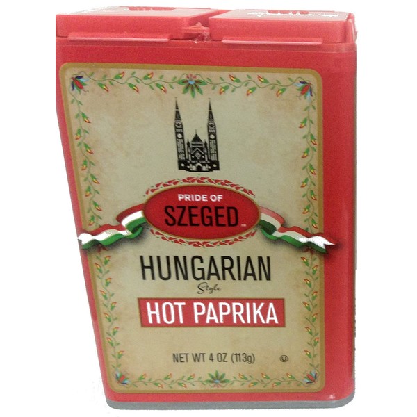 Szeged Hungarian Hot Paprika 113 Gram  / 4 Ounce