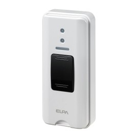 ELPA EWS-P30 Wireless Chime Push Button Transmitter, Intercom, No Construction Required, Nursing, Wireless, No Wiring Required