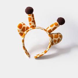 BPNHNA Giraffe Ears Headband Christmas Antler Headwear Elastic Hair Hoop Headwear For Party Animal Cosplay Costume