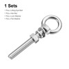 Sourcing Map M14 x 120mm Lifting Eye Bolt Set -