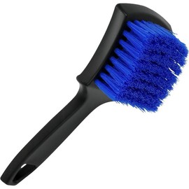 VIYNNG Carpet Cleaning Brush, Scrub Brush for Floor Mats, Cleaning Brush for Car Interior and Home, Black and Blue, 8.3 inch x 2.5 inch