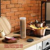 Tall Clear Spaghetti Pasta Container Storage With Lid.Multi-Purpose Kitchen Pantry