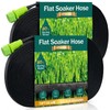 Soaker Hose - Flat Soaker Hose 150FT for Garden Beds,