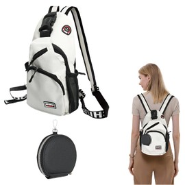 Multifunctional Sling Bag for Women & Men – Waterproof Cross body Bag, Lightweight Small Rucksack with Large Capacity and Small Coin Purse – Ideal for Travel, Hiking, and Daily Use