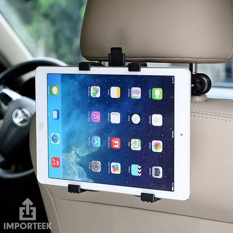 Importeek Soporte Base Porta Tablet Auto Cabecera Respaldo Ajustable