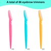 66 Eyebrow Razor and Face Razor for Women and Men,