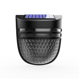 oditton Solar Deck Light, Outdoor Solar Light, LED Outdoor Solar Light, 2 Modes, Outdoor Solar Light, IP65 Waterproof, Solar Spotlight for Garden, Patio, Path, Porch, Stairs, Wall, 1 Pack