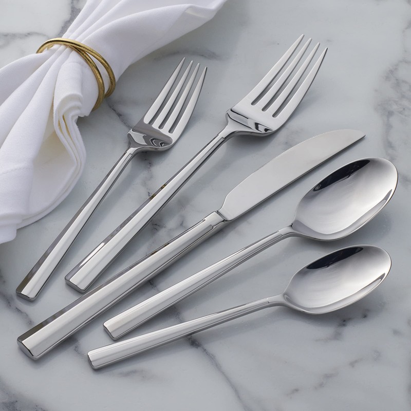 Oneida B1012020Al20 Bardon 20 Piece Everyday Flatware Set, Service For
