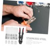ABOOFAN 1 Set Stainless Steel Ferrule Crimping Tool Kit for