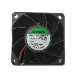 Sunon PMD1206PMB1-A.(2).F.GN 12VDC Fan,60mmx38mm 3pin TAC Sensor, Extreme Hi-speed 56.5CFM Server/Case Fan
